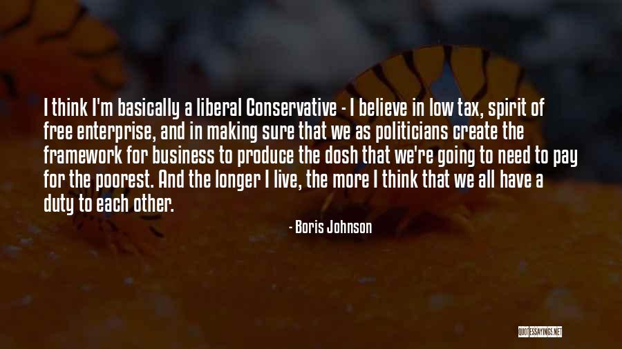 Poorest Quotes By Boris Johnson