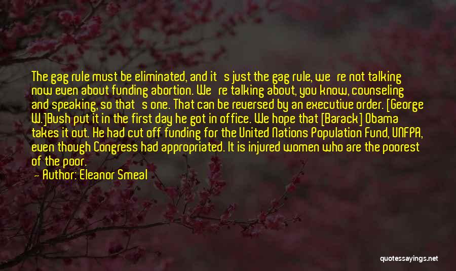 Poorest Quotes By Eleanor Smeal