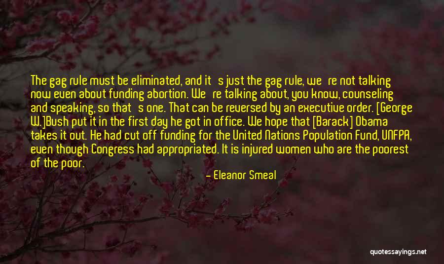 Poorest Quotes By Eleanor Smeal