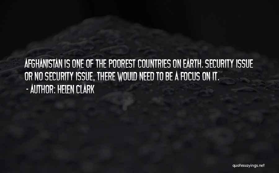 Poorest Quotes By Helen Clark