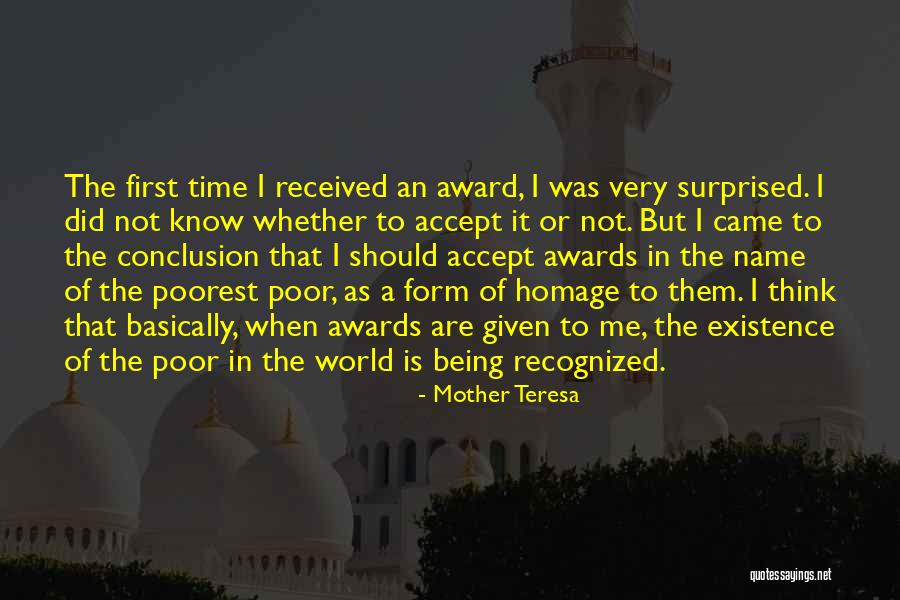 Poorest Quotes By Mother Teresa