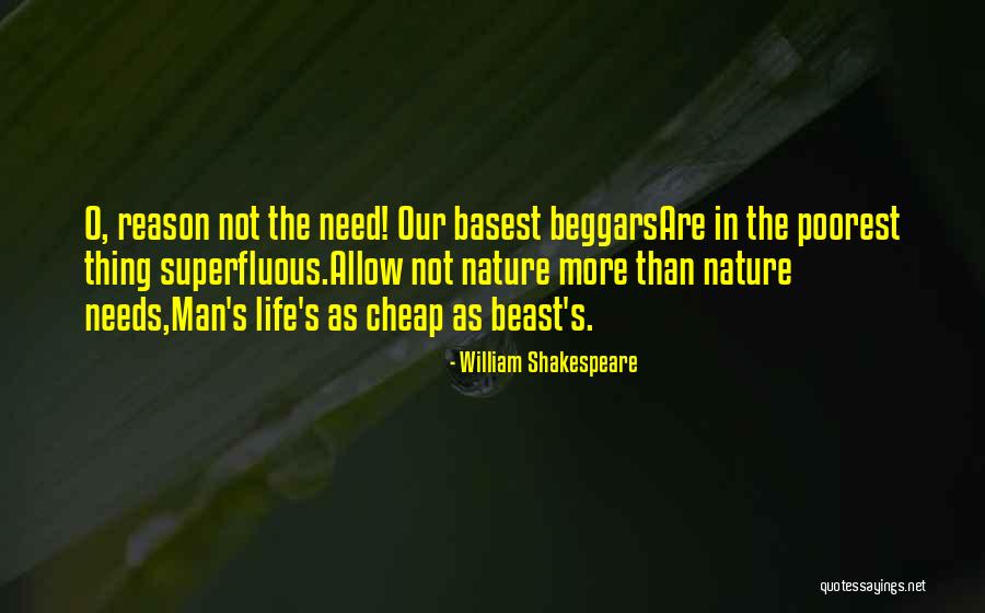 Poorest Quotes By William Shakespeare