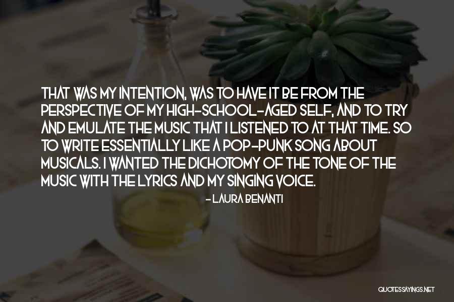 Pop Punk Music Quotes By Laura Benanti Pop Punk Music Quotes By Laura Benanti