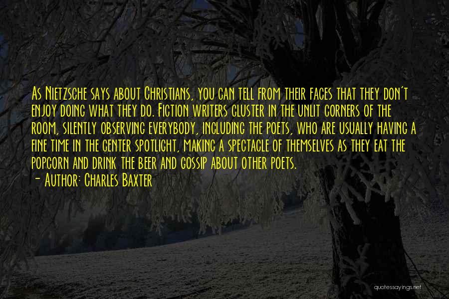 Popcorn Time Quotes By Charles Baxter
