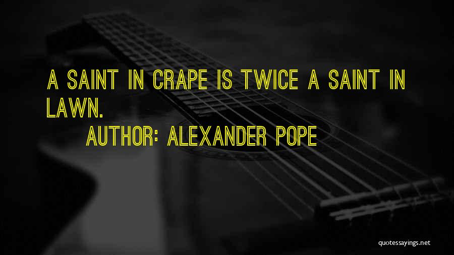 Pope Alexander Quotes By Alexander Pope