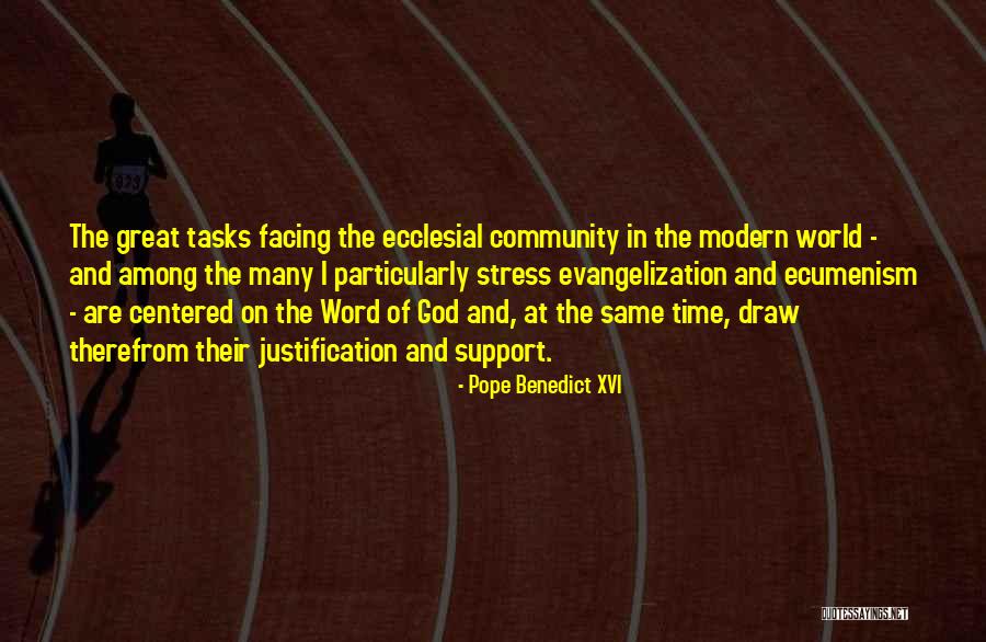 Pope Benedict Evangelization Quotes By Pope Benedict XVI Pope Benedict Evangelization Quotes By Pope Benedict XVI