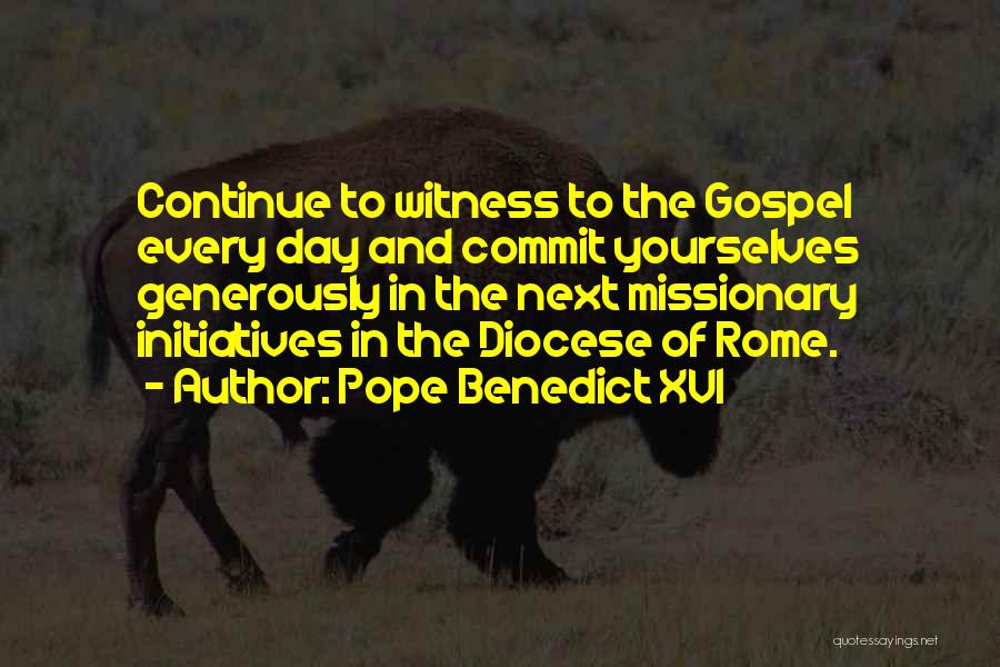 Pope Benedict Quotes By Pope Benedict XVI