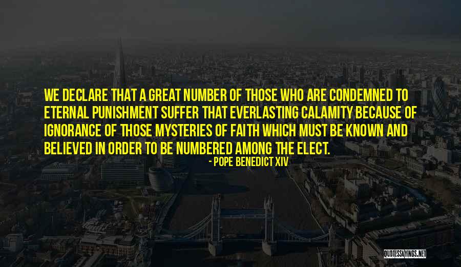 Pope Benedict XIV Quotes 1701674 Pope Benedict XIV Quotes 1701674