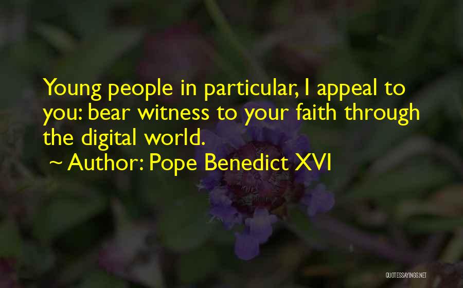 Pope Benedict XVI Quotes 1942537