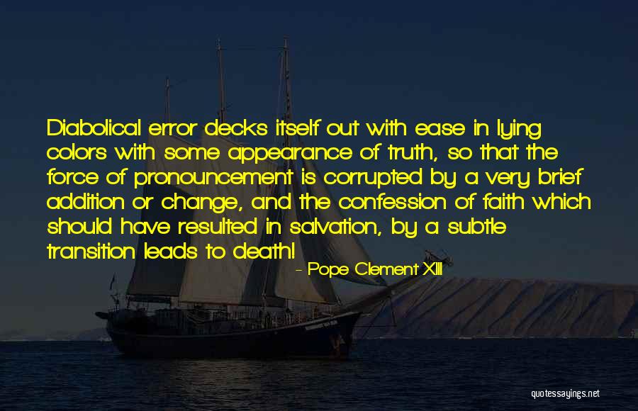 Pope Clement XIII Quotes 1134858