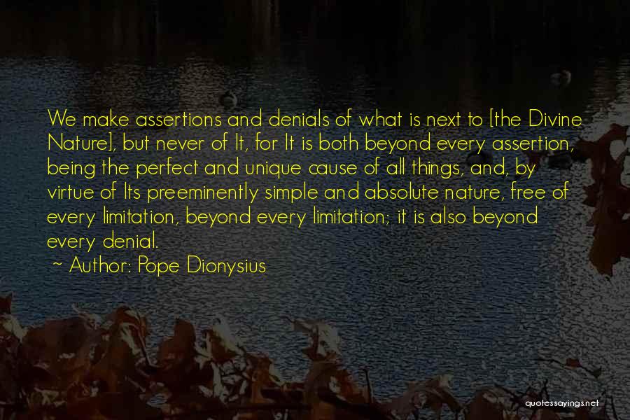 Pope Dionysius Quotes 1454122