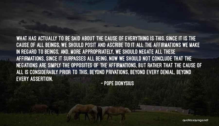 Pope Dionysius Quotes 750799 Pope Dionysius Quotes 750799