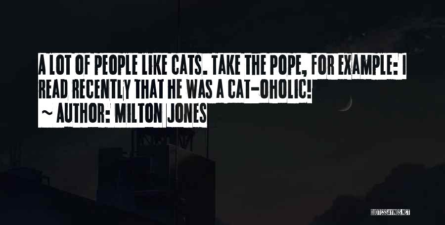 Pope Funny Quotes By Milton Jones