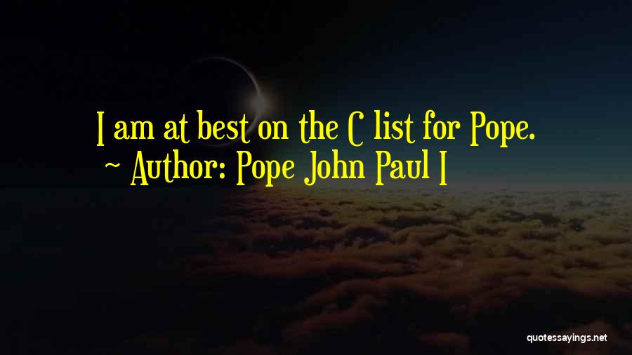 Pope John Paul I Quotes 1845137