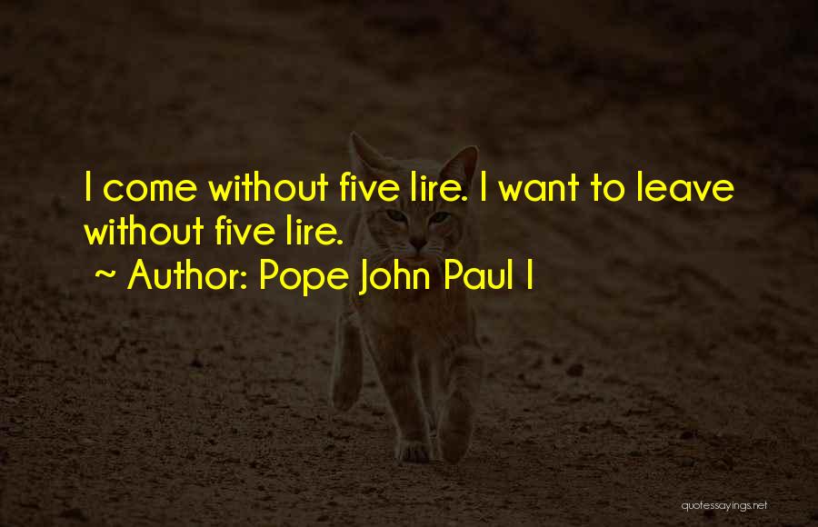 Pope John Paul I Quotes 1994925