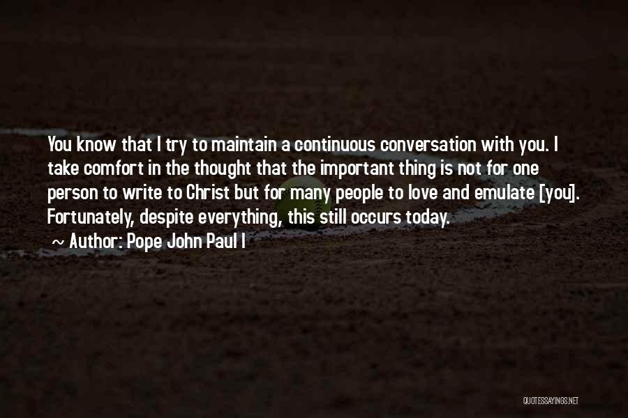 Pope John Paul I Quotes 525602