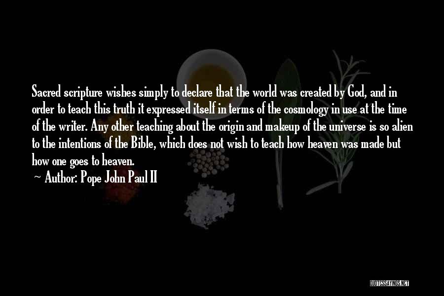 Pope John Paul II Quotes 198681