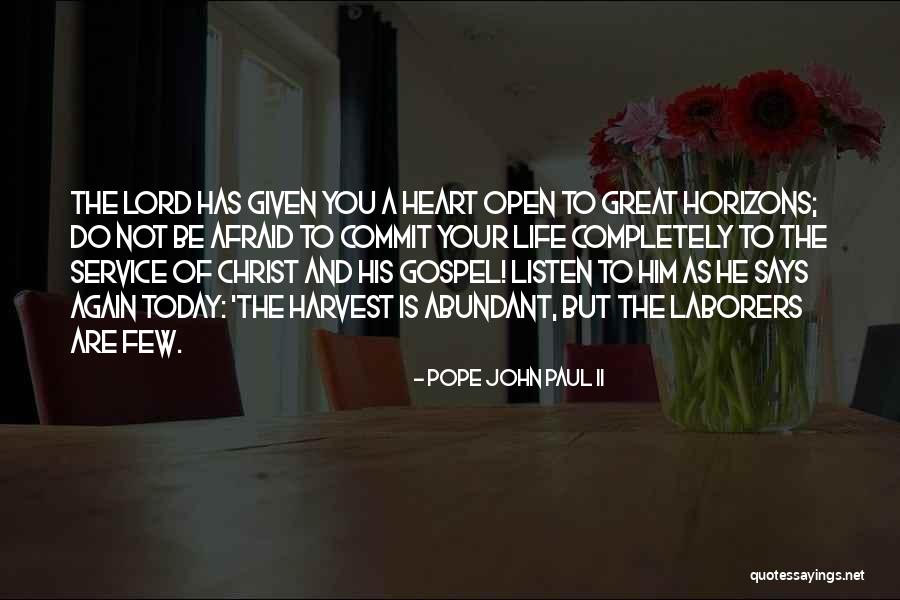 Pope John Paul II Quotes 288417 Pope John Paul II Quotes 288417
