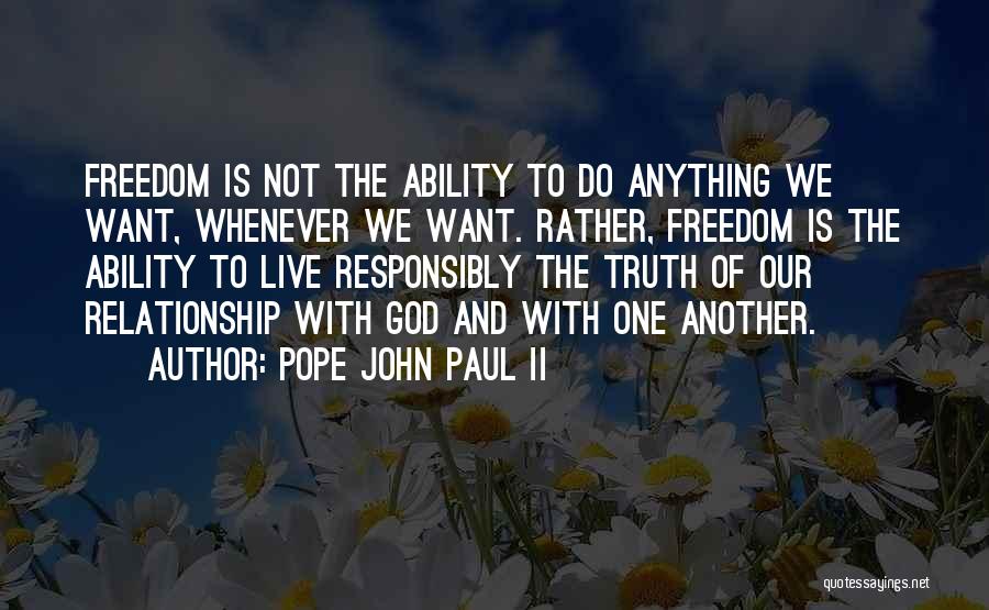 Pope John Paul II Quotes 522847