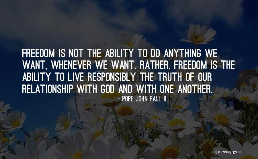 Pope John Paul II Quotes 522847