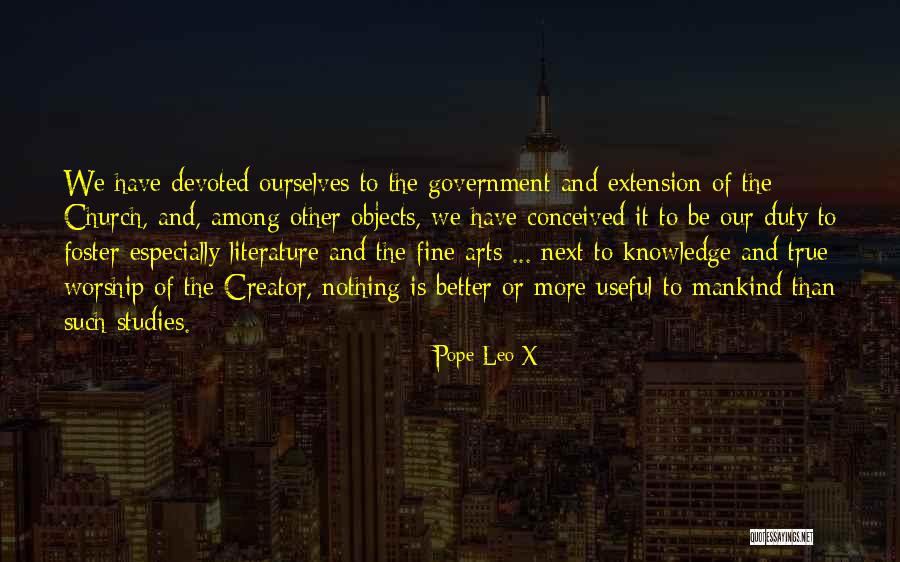 Pope Leo X Quotes 181710 Pope Leo X Quotes 181710