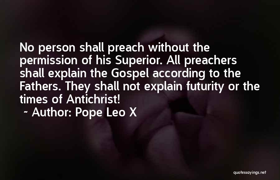 Pope Leo X Quotes 1871875