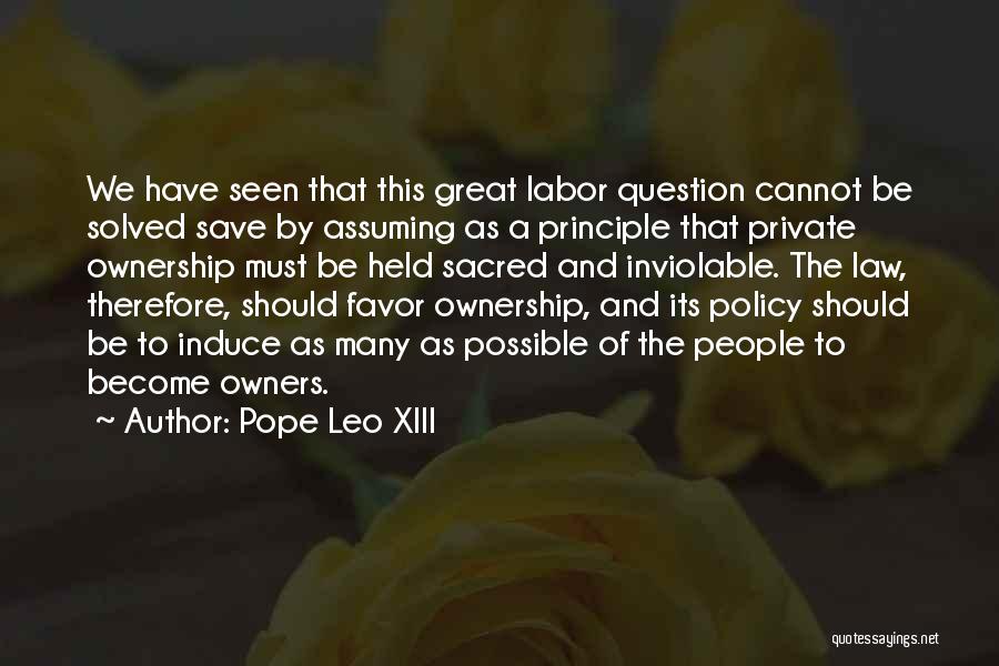 Pope Leo XIII Quotes 1288411