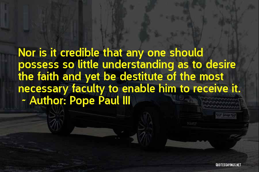 Pope Paul III Quotes 103828