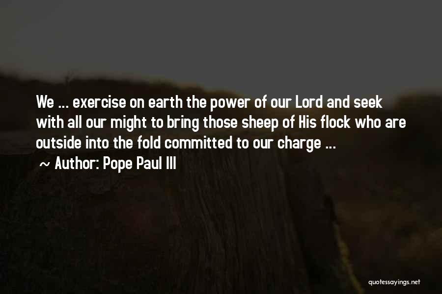 Pope Paul III Quotes 294079