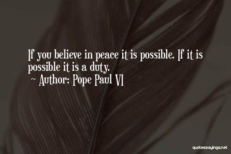 Pope Paul VI Quotes 535783