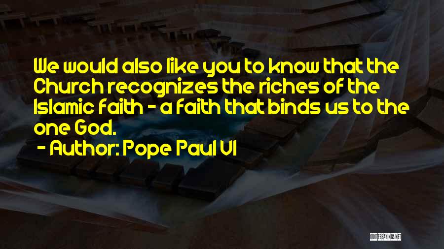 Pope Paul VI Quotes 727492