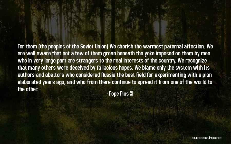 Pope Pius XI Quotes 1745568