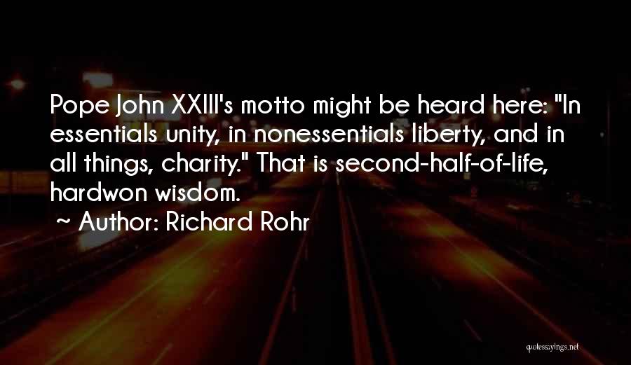 Pope Quotes By Richard Rohr