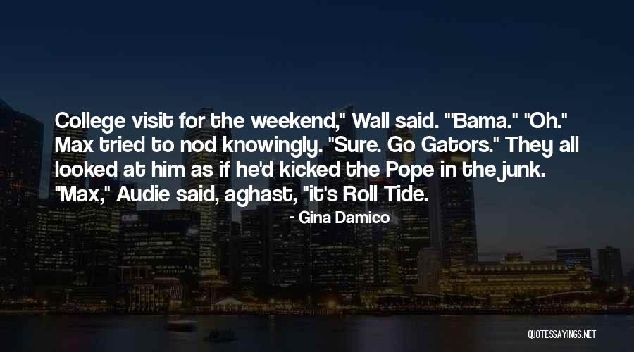 Pope Visit Quotes By Gina Damico