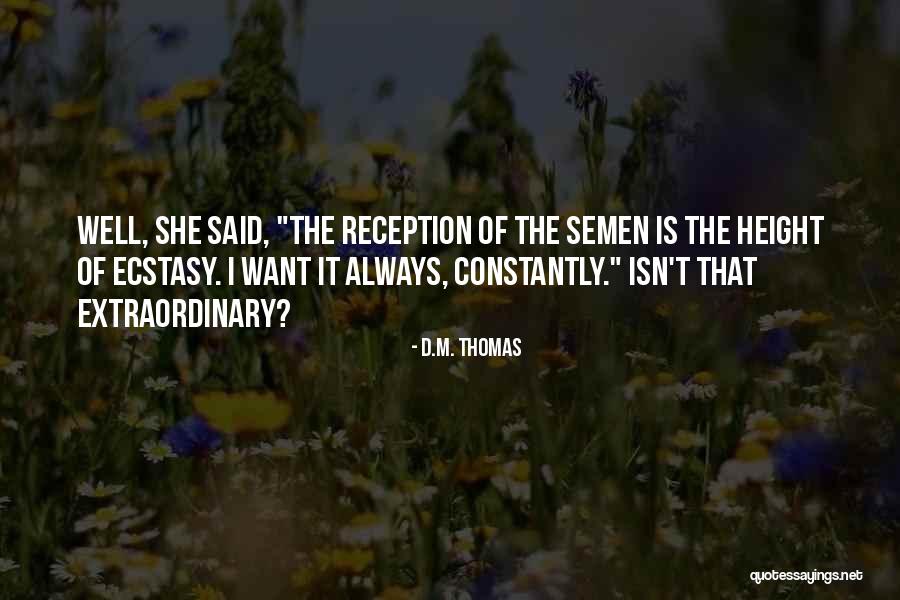 Poped Quotes By D.M. Thomas Poped Quotes By D.M. Thomas