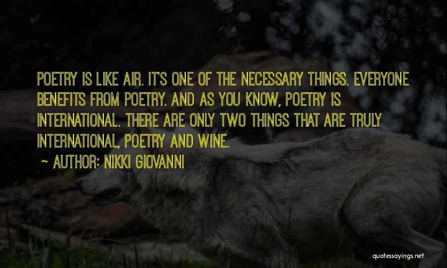 Popetires Quotes By Nikki Giovanni