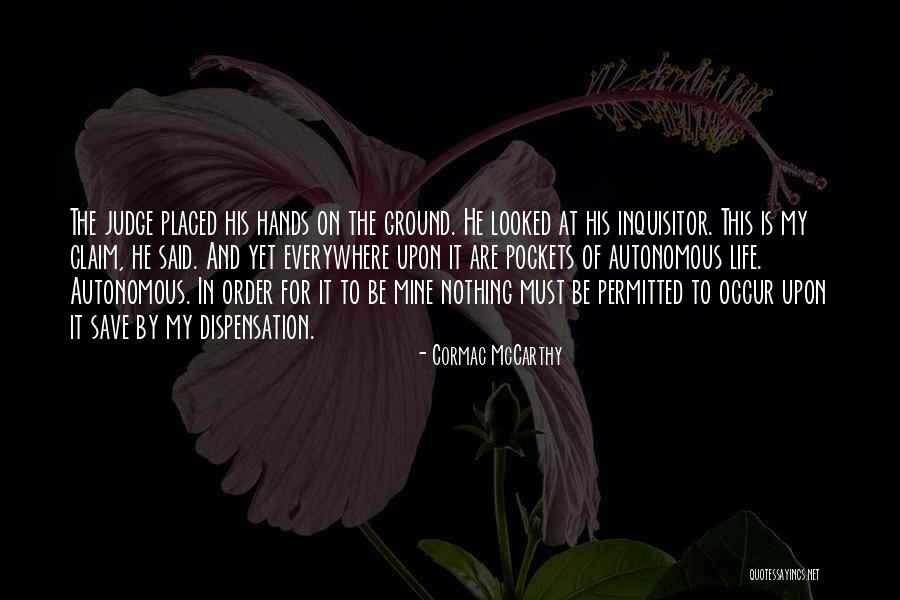 Popinjay Hotel Quotes By Cormac McCarthy Popinjay Hotel Quotes By Cormac McCarthy