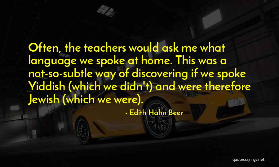 Popovski Trucking Quotes By Edith Hahn Beer Popovski Trucking Quotes By Edith Hahn Beer