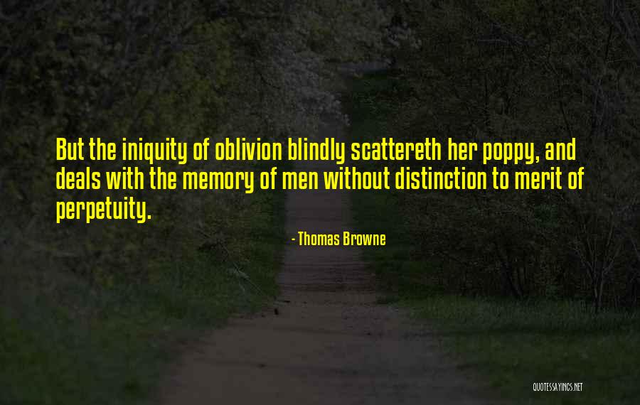 Poppies Quotes By Thomas Browne Poppies Quotes By Thomas Browne