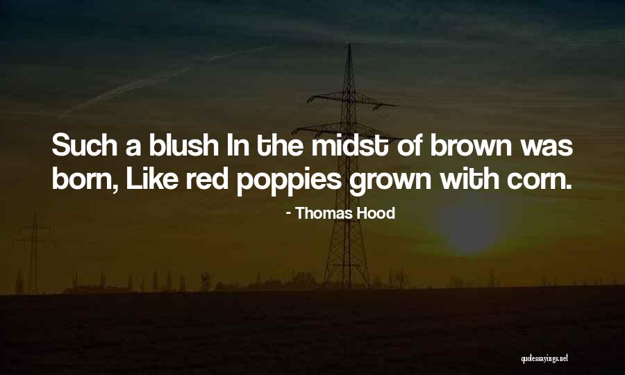 Poppies Quotes By Thomas Hood Poppies Quotes By Thomas Hood