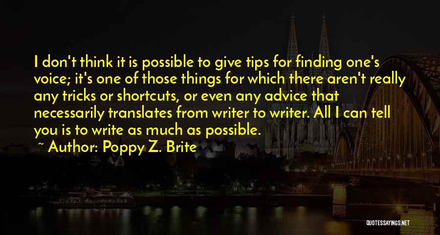 Poppy Z. Brite Quotes 1333990