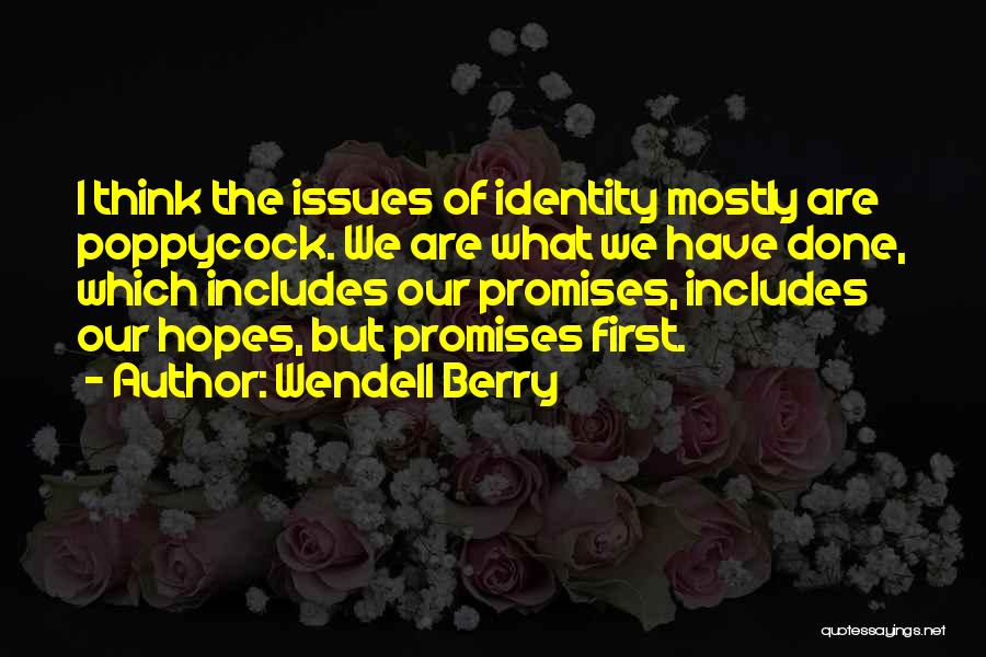 Poppycock Quotes By Wendell Berry