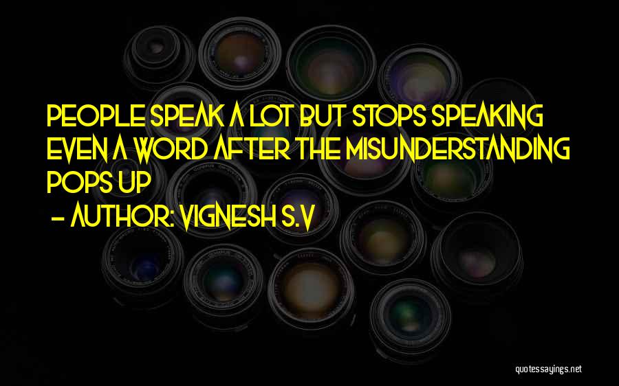 Pops Quotes By Vignesh S.V