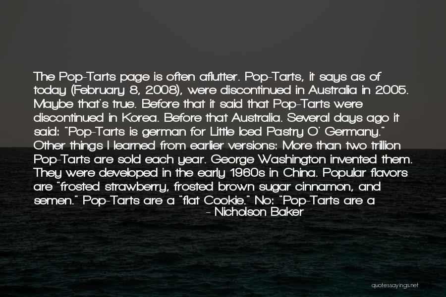Popular Fall Quotes By Nicholson Baker Popular Fall Quotes By Nicholson Baker