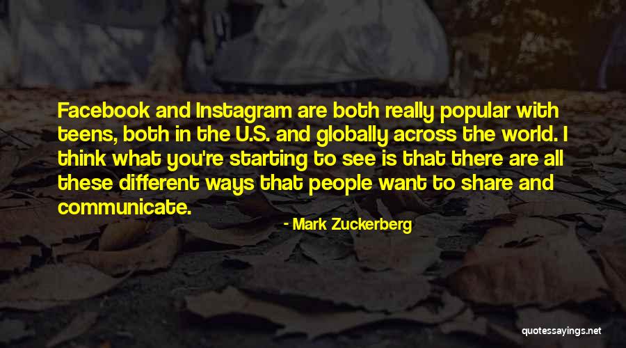 Popular Instagram Quotes By Mark Zuckerberg Popular Instagram Quotes By Mark Zuckerberg