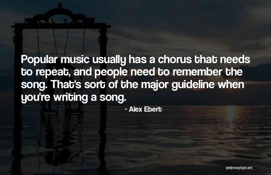 Popular Music Quotes By Alex Ebert