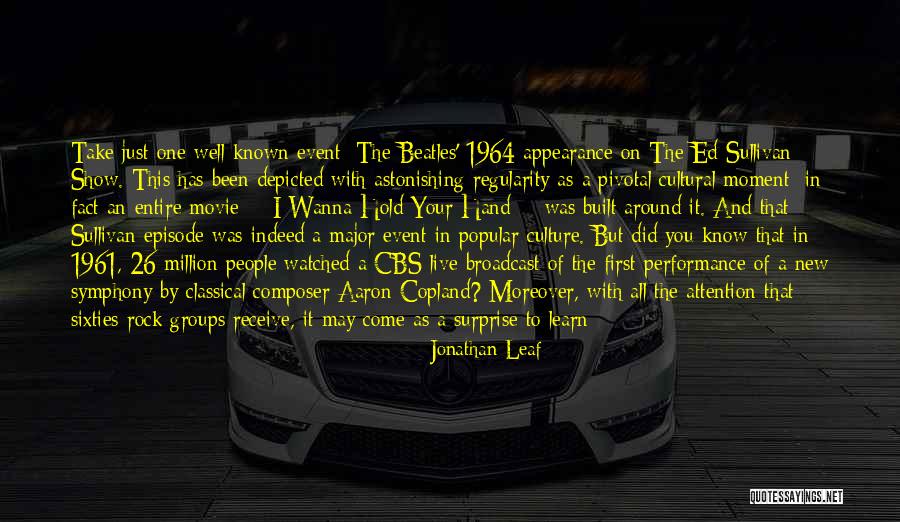 Popular Music Quotes By Jonathan Leaf Popular Music Quotes By Jonathan Leaf