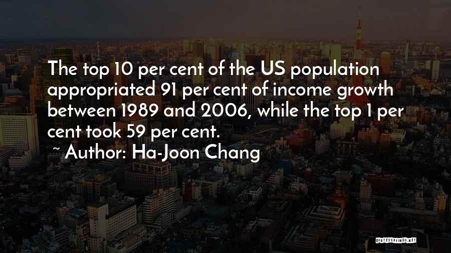Population Growth Quotes By Ha-Joon Chang