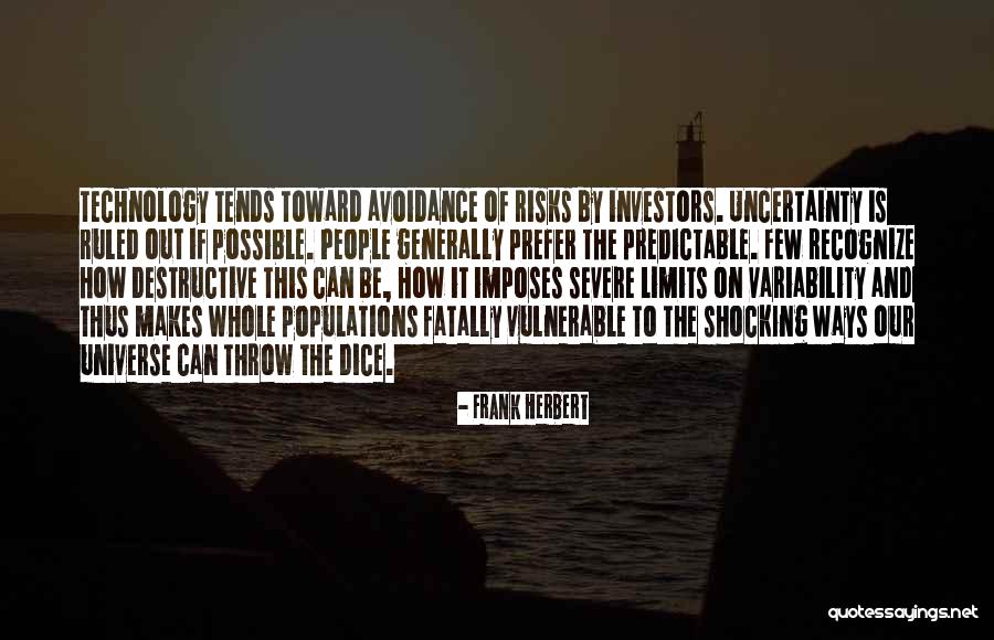 Populations Of Us Quotes By Frank Herbert Populations Of Us Quotes By Frank Herbert