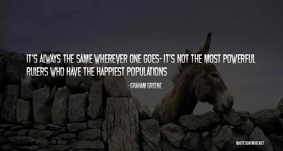 Populations Of Us Quotes By Graham Greene Populations Of Us Quotes By Graham Greene